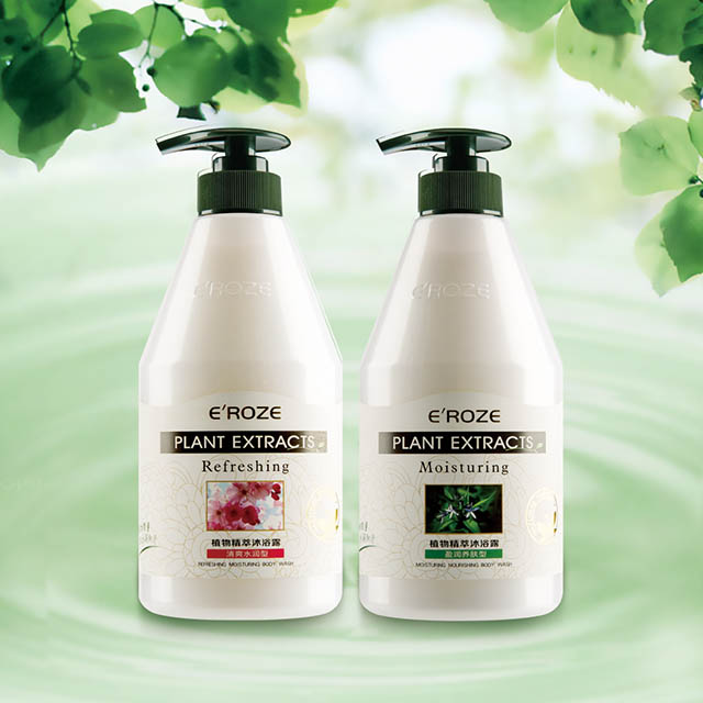 植物精萃沐浴露（清爽水潤型、盈潤養膚型）