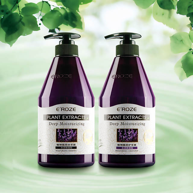 植物精萃洗發露、植物精萃護發素（水潤保濕型）